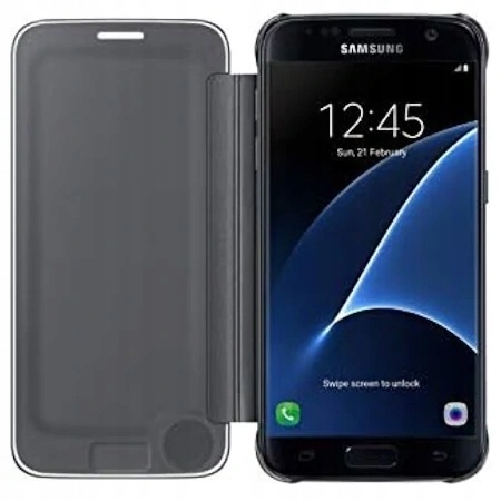 Etui Samsung Galaxy S7 Clear View Cover czarny
