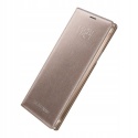 Etui Samsung LED Flip Wallet Galaxy Note4 złoty brąz
