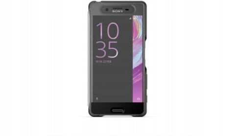 Etui Sony Xperia X SCR50 Style Cover Touch czarny