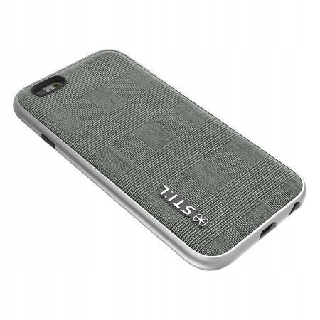 Etui materiałowe STIL Mind Gentleman iPhone 6S / 6 Glen Check - Szare