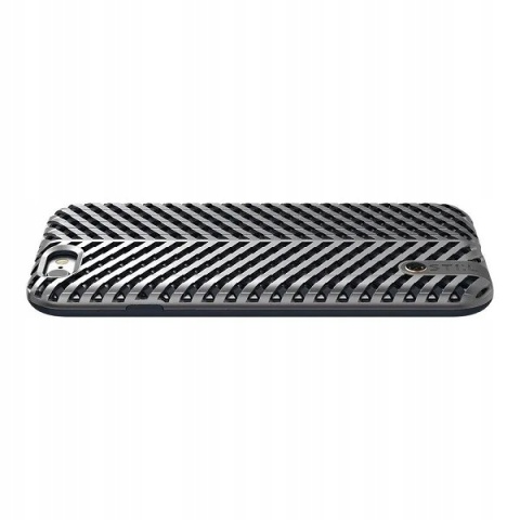 Etui plecki Kaiser Targa Ochronne Etui na iPhone 6S / 6 Srebrny/Granatowy