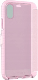 Etui tech21 EvoWalletyt iPhone X różowe