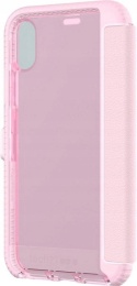 Etui tech21 EvoWalletyt iPhone X różowe