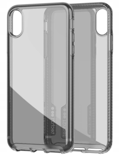 Etui tech21 PureTint iPhone Xs Max szare
