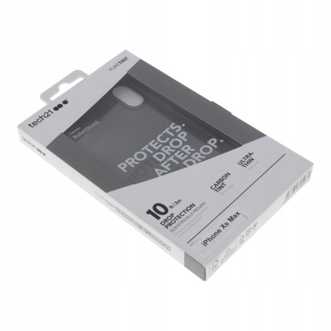 Etui tech21 PureTint iPhone Xs Max szare
