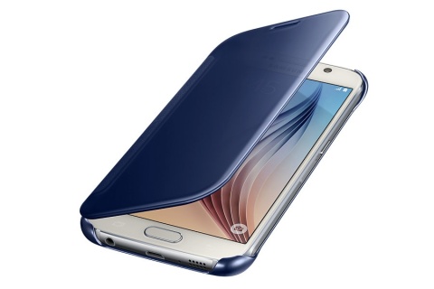 Etui wallet SamsungGalaxy S6 clear view cover