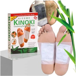 KINOKI PLASTRY OCZYSZCAJĄCE ORGANIZM Z TOKSYN DETOX OCZYSZCZANIE