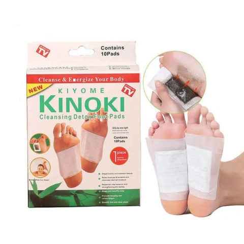 KINOKI PLASTRY OCZYSZCAJĄCE ORGANIZM Z TOKSYN DETOX OCZYSZCZANIE
