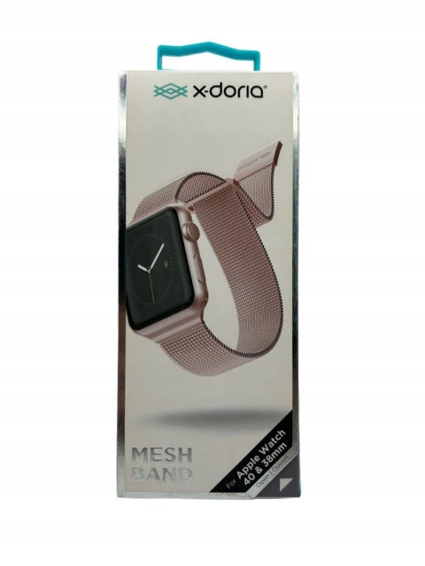 Opaska Apple Watch 38/40mm x-doria różowa