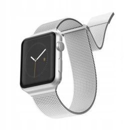 Opaska Apple Watch 38/40mm x-doria srebrma