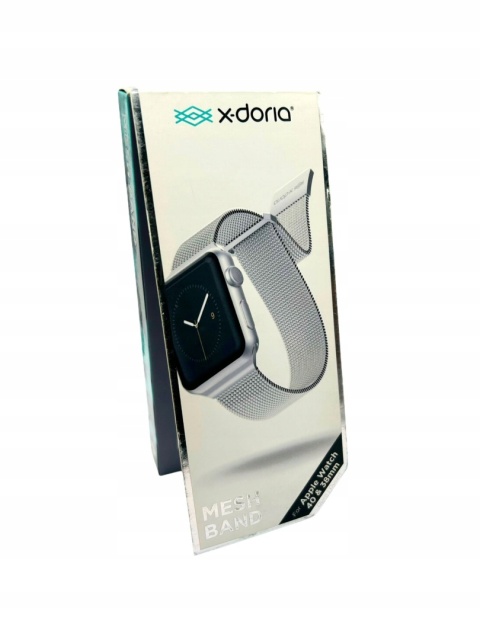 Opaska Apple Watch 38/40mm x-doria srebrma