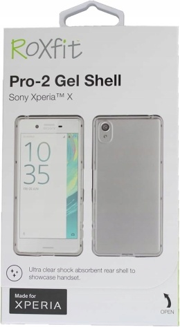 Plecki Roxfit do Sony Xperia X bezbarwny