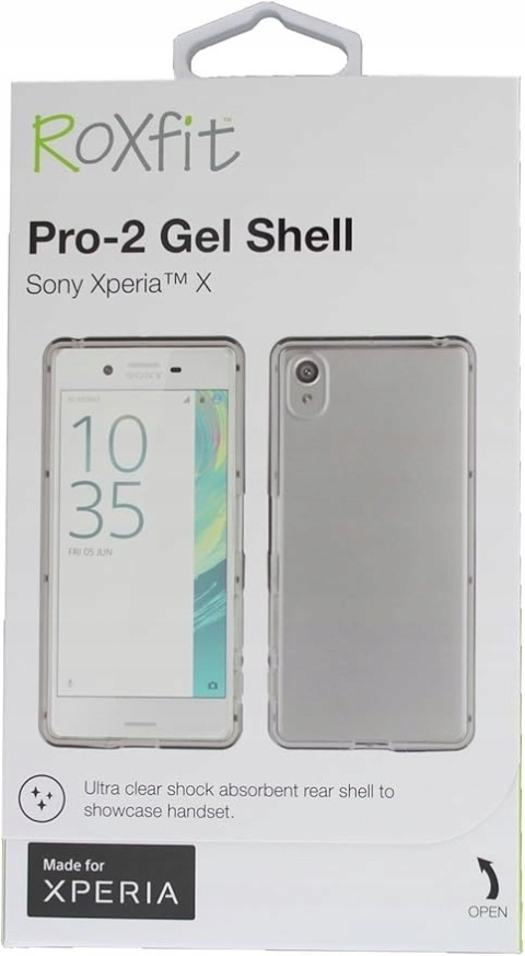Plecki Roxfit do Sony Xperia X bezbarwny