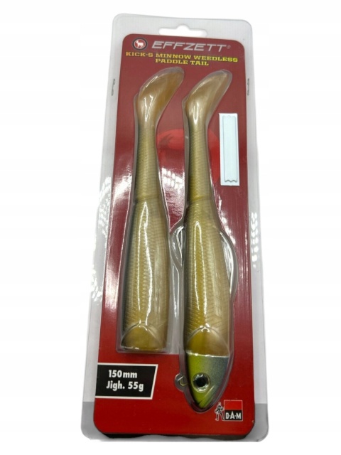 Przynęta EFFZETT Kick-s Minnow Weedless Paddle