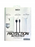 SKECH 360 Protection Plus Pack etui, szkło, kabel - iPhone Xs Max
