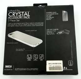 SKECH Crystal Zestaw Akcesoriów iPhone 8 Plus