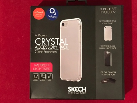 SKECH Crystal Zestaw Akcesoriów iPhone 8