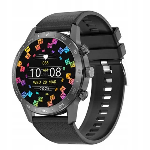 SMARTWATCH ZEGAREK POLSKIE MENU ROZMOWY SPORT SMAR