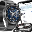SMARTWATCH ZEGAREK POLSKIE MENU ROZMOWY SPORT SMAR