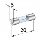 Bezpiecznik szklany 20MM CE 0.315A 1szt