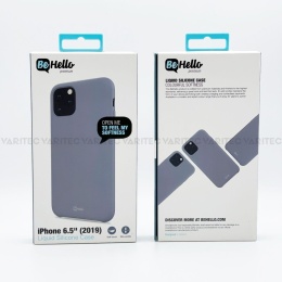 Etui BeHello Liquid Silicone Lavender Gray iPhone 11 Pro Max