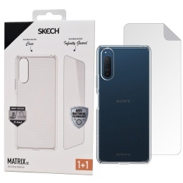 Etui SKECH Matrix SE z folią ochronną do Sony Xperia 10II