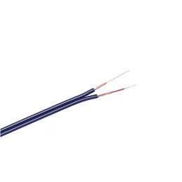 Kabel 2 x RCA-3mm niebieski