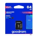 Karta pamieci GoodRam 64GB+adapter class 10 UHS-I M1AA0640R12