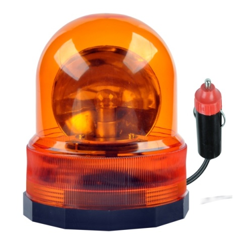 Lampa ostrzegawcza Peiying pomoranczowa 12V