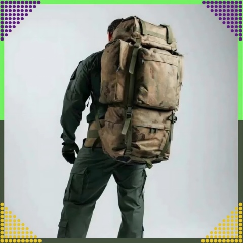 Plecak Taktyczny Wojskowy Militarny Turystyczny Survivalowy Górski Duży 65L