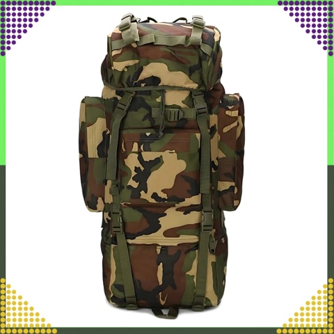 Plecak Taktyczny Wojskowy Militarny Turystyczny Survivalowy Górski Duży 65L