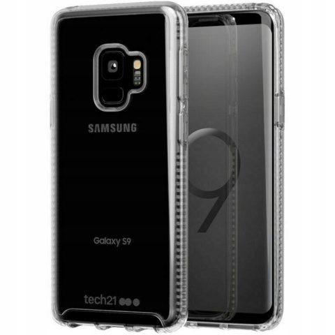 Plecki Tech21 do Samsung Galaxy S9 bezbarwny