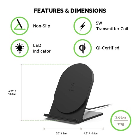 Podkładka ładująca Belkin Boost Up Qi (5 W)