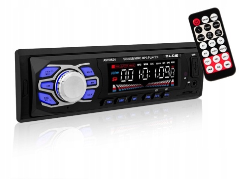 Radio blow avh-8624 rds mp3/usb/micro sd/bluetooth
