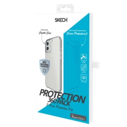 SKECH 360 Protection iPhone 12 Mini szkło+case