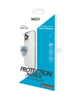 SKECH 360 Protection iPhone 13 Pro Max szkło+case