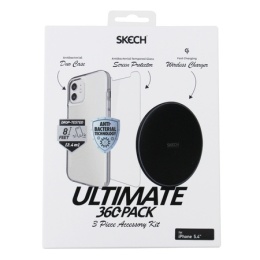 SKECH 360 Ultimate Protection Pack etui, szkło, ładowarka - iPhone 12 Mini