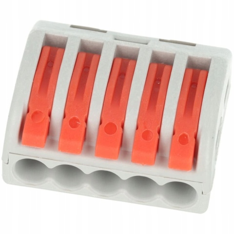 Szybkozłączka Lechpol 58105 szara 1szt