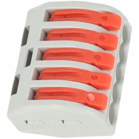 Szybkozłączka Lechpol 58105 szara 1szt