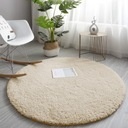 Dywan okrągły Aplaca strado 100x100 Beżowy outlet