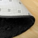 Dywan okrągły Shaggy Strado 150x150 BlackSky (Czarny) outlet