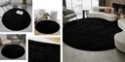 Dywan okrągły Shaggy Strado 150x150 BlackSky (Czarny) outlet