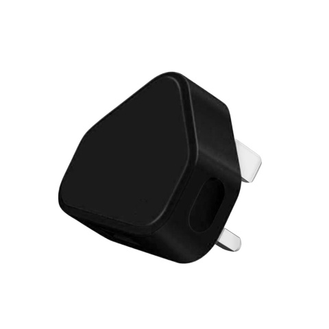 Economy Ładowarka sieciowa Adapter UK USB 1A Czarny 1000 mAh