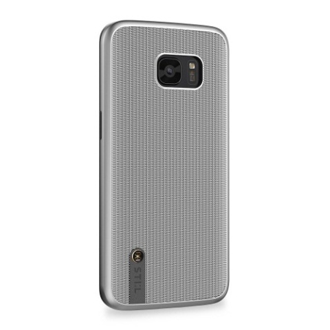 Etui Galaxy S7 Edge CHAIN ​​​​VEIL srebny