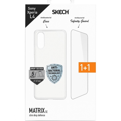 Etui SKECH Clear Back Case dla Sony Xperia L4