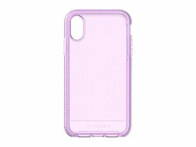 Etui Tech21 Evo Check dla Apple iPhone XR - różowy