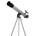 GENETIC Teleskop astronomiczny luneta 50/600mm zoom 100x akcesoria zestaw