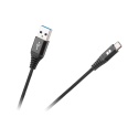 Kabel USB - USB typu C REBEL 50 cm czarny