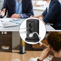 Listwa Zasilająca Stojąca Ochronna Odgromowa 12 Gniazd + 5 Portów Usb Reset