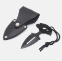 MOUNTAIN GHOST Nóż taktyczny wojskowy na szyję sztylet push dagger neck knife 13cm